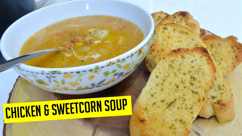 Chicken and Sweetcorn&nbsp;Soup