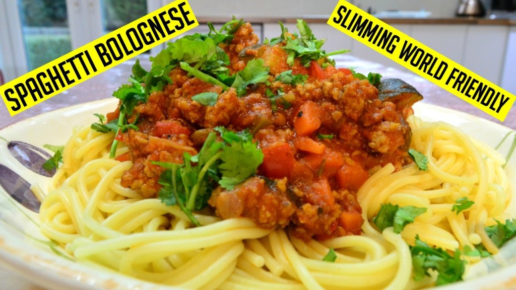 Spaghetti Bolognese Recipe – Healthy&nbsp;Version