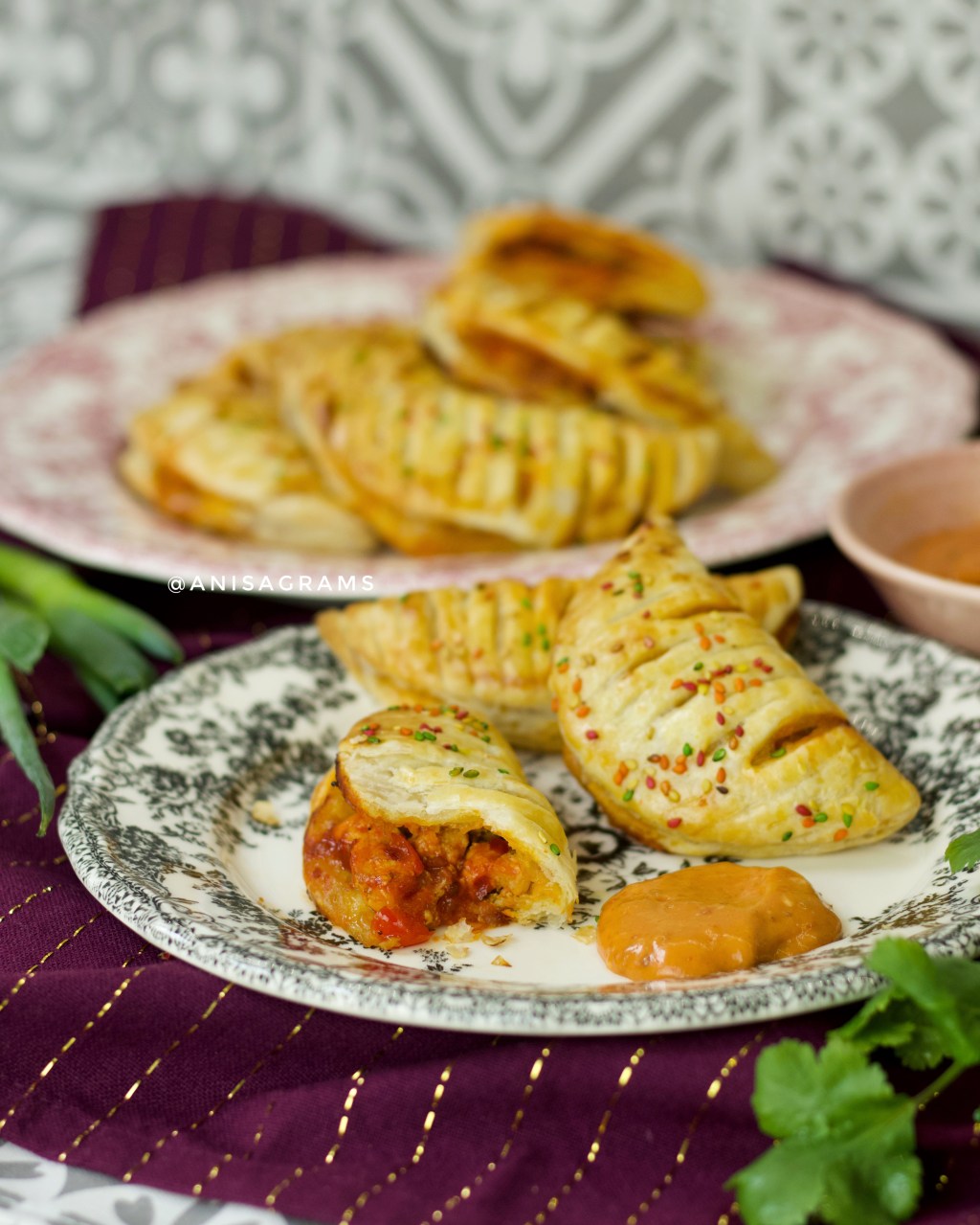 Schezwan Kung Pao style&nbsp;pies