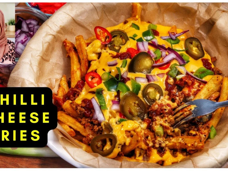 Ultimate Chilli Cheese Fries Recipe | Restaurant Style | Cook with Anisagrams | #Recipes #HowTo